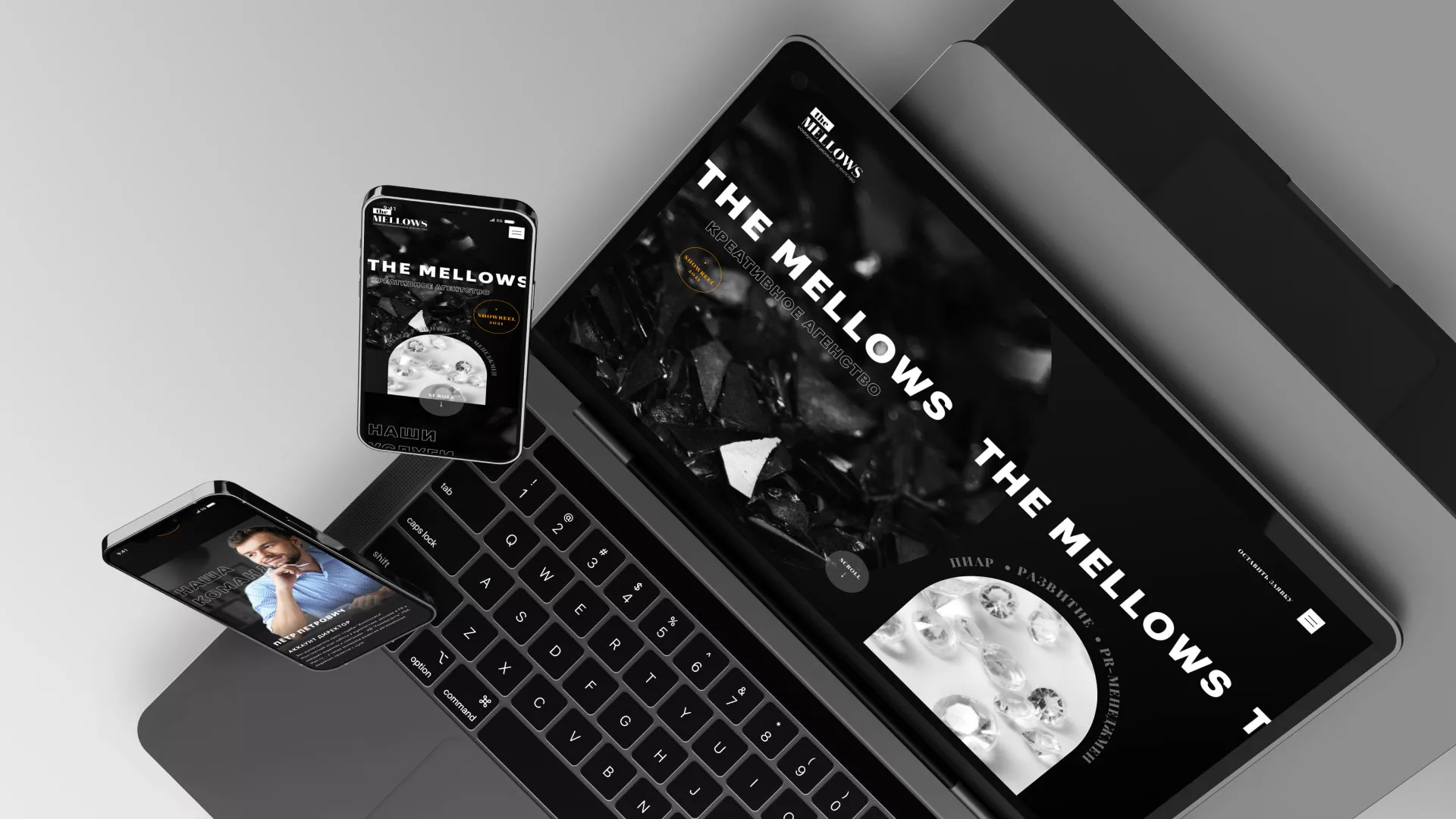 Разработка сайта креативного агентства «The Mellows» в Питкяранте