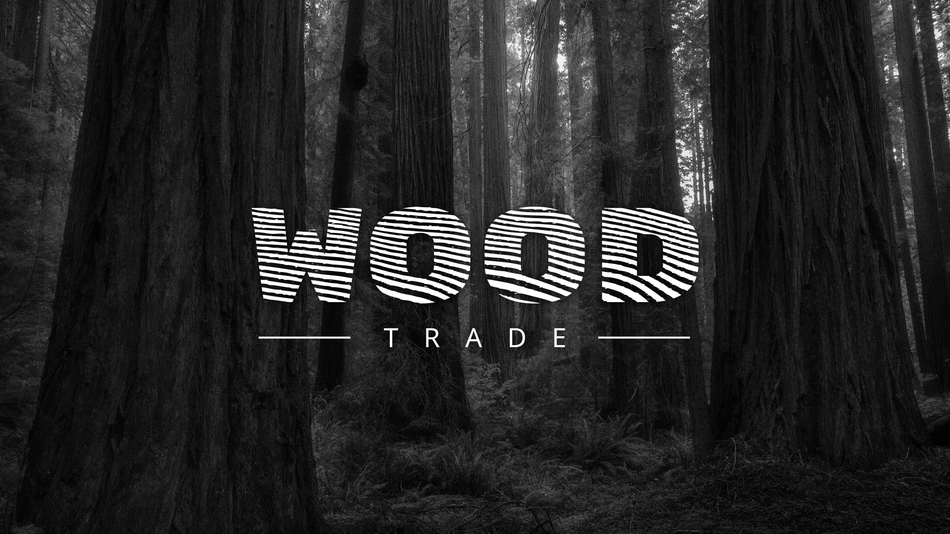 Разработка логотипа для компании «Wood Trade» в Питкяранте